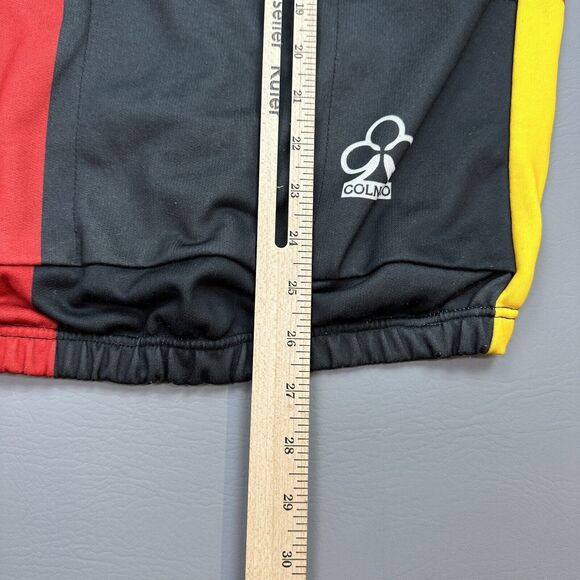 Vintage Colnago Cycling Jersey Mens 3 Black Short Sleeve Made In Italy 80s - Picture 14 of 15